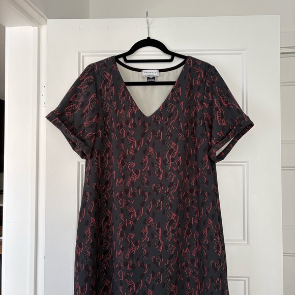 Marigold Patterned Dress - Picture 3 of 4